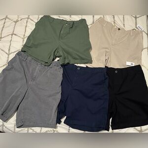 Set of 5 Women’s OG Chino Old Navy shorts
